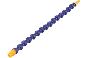 PETSTIBLE Tuyau flexible de liquide de refroidissement, 12,7 mm en plastique bleu, 300 mm pour tour de fraisage CNC