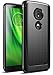 Produktbild Poetic Moto G6 Play Hülle, Karbon Shield [Stoßdämpfend], Slim Fit TPU Fall mit Kohlfaser-Textur für 2018 Motorola Moto G6 Play, Schwarz