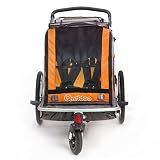 Qeridoo Speedkid2 Kinder-Fahrradanhänger (2 Sitzer) - 2