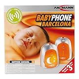 ANSMANN 5070073 Babyphone Barcelona strahlungsarm zur optimalen Funkübertragung Sender mit Nachlicht - 4