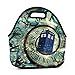 Produktbild Dozili Doctor Who Große und dicke Neopren-Lunch-Taschen, isoliert, warm, mit Schultergurt, für Damen, Teenager, Mädchen, Kinder, Erwachsene