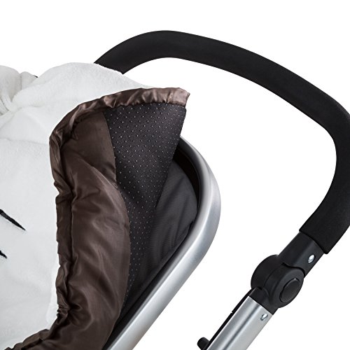 TecTake Winterfußsack für Kinderwagen Buggy Autositz -diverse Farben- - 3
