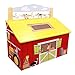 Fantasy Fields - Happy Farm themed Kids Wooden Toy Chest Toy Box with Safety Hinges | Hand Crafted & Hand Painted Toybox Toy Storage Unit | Child Friendly Water-based Paint