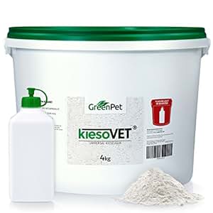 GreenPet KiesoVet Terre Diatomée pour Oiseaux, Poules 4kg - 100