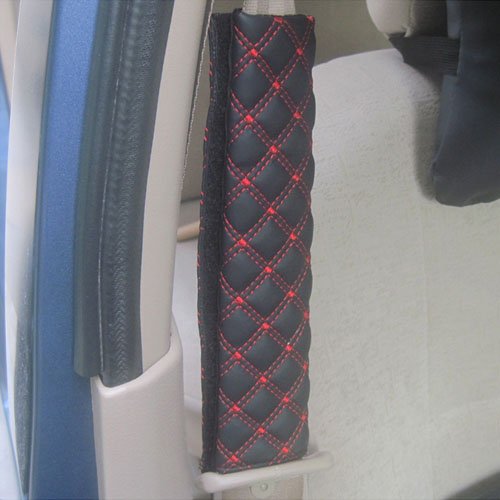 Popular Motor Car Safety Seatbelt Cover Cushion Auto Shoulder Pillow Pad (Red)