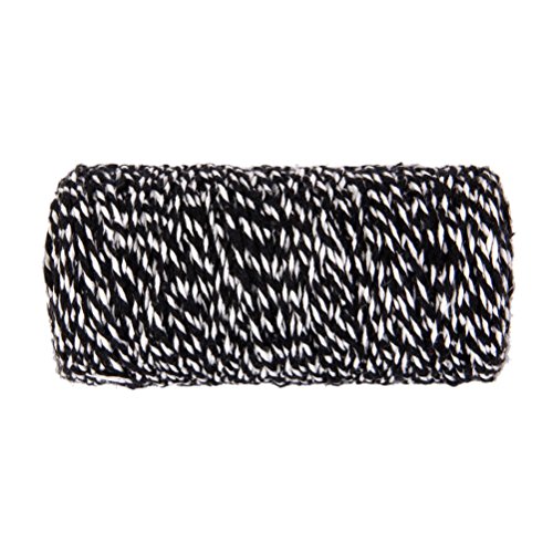 OULII 100m Baumwolle Bakers Twine Kordel Glas Flasche Geschenk Box Deko - 3