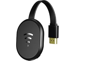 SUJAHHUJIQ Wireless Display Dongle Adapter, Video Mirroring Dongle Receiver Used for i-Phone Mac i-OS Android to TV/Projector/Monitor