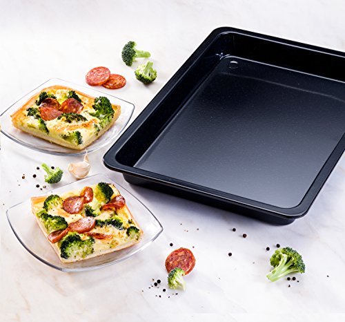 Dr. Oetker 1308 Back-/Pizzablech Emaille 42x29x4cm BackIdee Kreativ - 2