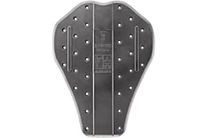 RTX Leathers SAS-TEC Official German Engineered CE Race Grade Level 2 Back Protector for Motorcycle Jacket and Suit Spine Armour Insert (Back Pad SC-1/14)