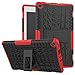 Produktbild Amazon Fire HD 8 2017 Hülle,SongNi®2 in 1 Hybrid Protective Bumper Shockproof Heavy Rugged Cover with Kickstand for for All-New Amazon Fire HD 8 Tablet (7th Generation, 2017 Release)-Red