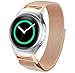 Produktbild Charge 2 Armbänd ,GSANJIN Roségold Silber Edelstahlband + Stecker Armband Für Samsung Gear S2 720