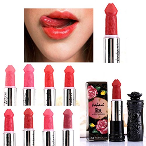 Yogogo Frauen Populäre Penis Form Lippenstift Pilz Vampir Kuss Lipgloss Hot Sales - 2