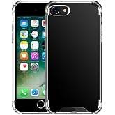 KZY İletişim Apple iPhone SE 3 ile Uyumlu Kapak Kamera B&ouml;l&uuml;m&uuml; A&ccedil;ık Airbag Antishock K&ouml;şe Korumalı Şeffaf Silikon Kılıf