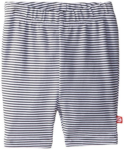 Zutano Baby-girls Infant Candy Stripe Bike Shorts, Black, 12 Months Color: Black Size: 12 Months (Baby/Babe/Infant - Little ones)