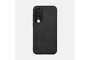 Kepuch Silklike Funda para Honor 90 Pro - Case Carcasa Placa de Metal Incorporada para Honor 90 Pro - Negro