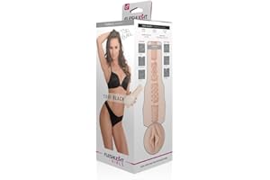Fleshlight Tori Black Torrid - Masturbador Masculino - Experiencia Real - Superskin - Fácil de Limpiar