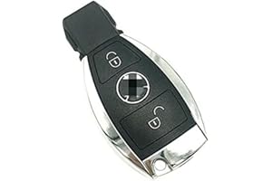 KUYUANSU Car Remote Key Shell Case For Mercedes Benz A B C E Class W203 W204 W205 W210 W211 W212 W221 BGA After 2000 Year (2button)