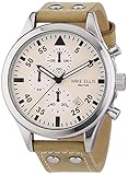 Mike Ellis New York Herren-Armbanduhr XL Chronograph Quarz Leder SL4-60111A