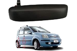 AUTOFORNITURE ITALIA Maniglia apriporta esterna nera montaggio anteriore o posteriore destra for Panda169