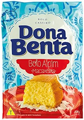 Mix for cake with manioc flavour/mistura para bolo sabor aipim, DONA BENTA, bag 450g