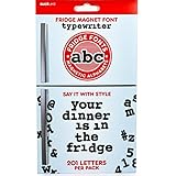 iman uk discount code Paquete de 201 letras magnéticas y símbolos para su refrigerador