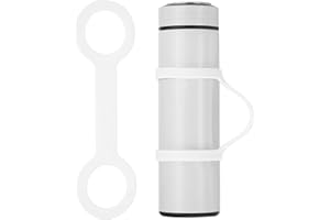 PATIKIL Poignée de transport pour bouteille d'eau, portable en silicone souple antidérapant pour la course à pied