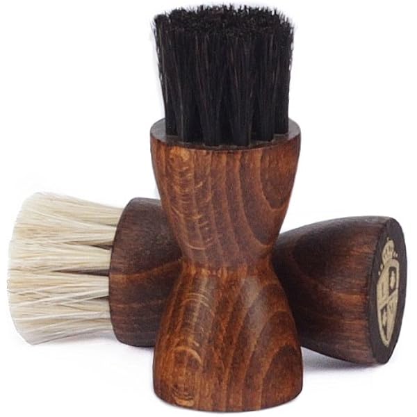 Burgol Rahmen-Auftragsbürste Aus Rosshaar – Hell, 18 Cm, Für Hartwachscreme