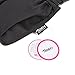 Zicac Hooked Waterproof Oxford Multi Function Kids Toys Snacks Cups Water Bottle Tissue Hanging Pouch Pockets Pram Handle Hanging Pallets Bag Pushchair Buggies Stroller Caddy Handlebar Organizer Storage Bag with 2 Spring Lock Hooks (Black)