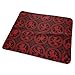 Produktbild th Century Dragon Tile ~ Richelieu Red On Black ~ Bed Pad Washable Waterproof Urine Pads for Baby Toddler Children and Adults 31.5 X 25.5 inch