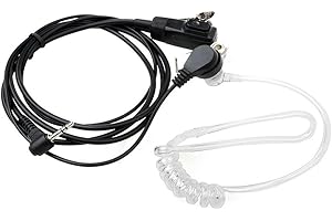 Hensych KIT BODYGUARD FBI OREILLETTE Micro Pour 1-jack Motorola Talkabout Cobra Talkie Walkie
