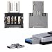 Produktbild Smartphone USB-Stick/Datenträger Adapter ! Damit können sie problemlos einen USB-Stick o.ä. mit dem Handy verbinden ! Mini Adapter "USB normal" auf "Micro USB Stecker", Adapter, Konverter, Verbindungsstück für Handy, Kamera, TV, Ladegerät, etc. kompakt für Portemonnaie