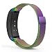 Produktbild MoKo Armband für Samsung Gear Fit 2 / Fit2 Pro - Milanese Magnet Uhr Band Strap Uhrenarmband Erstatzband Replacement für Samsung Gear fit 2 SM-R360 / SM-R365 Smartwatch, Mehrfarbig