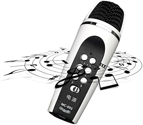 Handhold Wire Microphone for IPhone SIBORIE PortableProfessional Microphonefor Video Recording Guitar Singing Record for PC/Smartphone/Cellphone/IPhone Condenser Microphone MC093