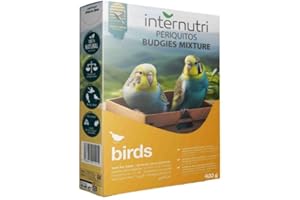 Inter Nutri Budgie Mixture, Feed for Birds, 400g