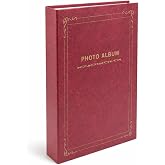 Rabsev RS094 Fotoğraf Alb&uuml;m&uuml;, Bordo, 10x15 cm, 300 Fotoğraf Kapasiteli, Nostaljik Tasarım