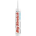 Sashco 10016 10.5oz 10016 Big Stretch Caulk 10.5-Ounce Cartridge, White