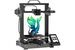 Voxelab Aquila X2 3D Printer, Upgrade 3D Printer Integrated Structure Design with Carborundum Glass Platform and TMC2208 32-bit Silent Mainboard, 220x220x250mm Printing Size