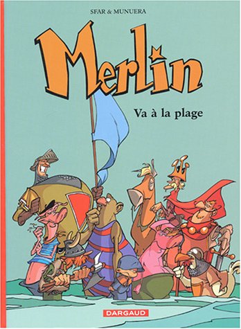 couverture de : Merlin va a la plage