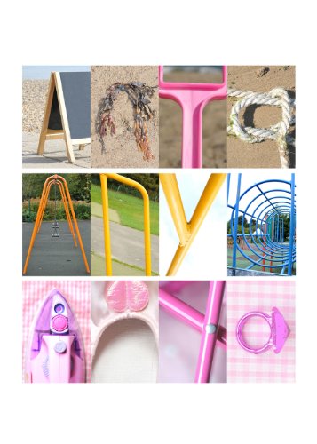 Personalised Name Gifts For Kids. Anya 7x5 photo print.