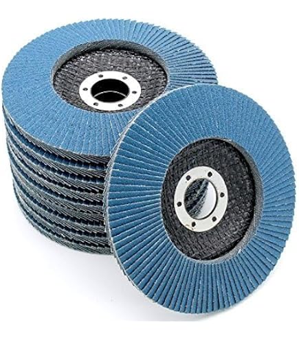 20 Fächerscheiben 125mm Mix – Je 5x Körnung 40/60/80/120, Zirkonoxid, Für Winkelschleifer, INOX, Profi-Qualität