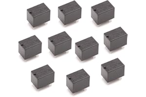 Siwetg 10 pièces JRC-21F 4100 DC Mini Power Relay 6 broches PCB Mount Circuit Relais 3 V 5 V 12 V