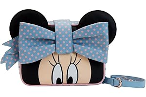 Loungefly Disney Minnie Pastel Dots Crossbody Bag