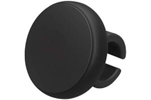 MACHSWON Silikonowa gałka na kierownicę samochodową, uniwersalna gałka kierownicy, łatwa instalacja, nie są wymagane żadne narzędzia (czarne) akcesoria do wnętrza samochodu