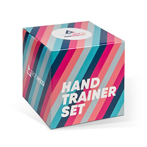 Handtrainer/ Unterarmtrainer Set. „Light“ 15KG, „Medium“ 20KG, „Heavy“ 25KG & „Extreme“ 30KG. Aus 100% lebensmittelechtem Silikon. Zum Training Deiner Kraft und Ausdauer - 7