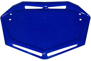 cyclingcolors Plaque BMX Support Numero Tete DE Fourche Velo Trial Aero Design Plastique Competition VTT Motocross MX Moto Quad Kart Cross Karting Enduro