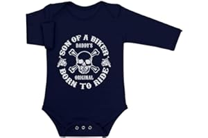 SHIRTGEIL Daddy's Original - Son of a Biker body z długim rękawem