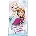 Produktbild Disney Die Eiskönigin WD17727 Badetuch, Handtuch, Strandtuch, Baumwolle, Elsa, Anna, Frozen