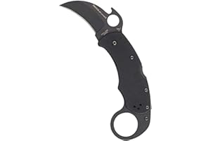 Spyderco 2160199 C170GBBKP Kara hawk G-10 Folder Blade Knife, Black, 2.35"