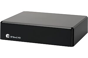 Pro-Ject BT Box E HD, High Definition BT5.0 odbiornik audio z aptX HD, czarny