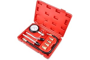 GBKDQQ Set di Tester di Compressione Misuratore per Auto Con Adattatori M10 M12 M14 M18
